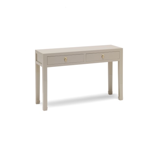 40614 - The Nine Schools Qing Oyster Grey Large Console Table