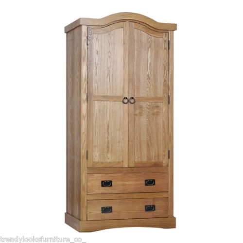 2 Door, 2 Drawer Wardrobe Vermont 