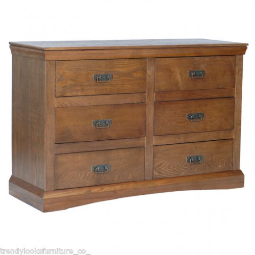 3+3 Drawer Wide Chest Paris 