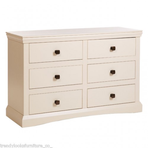 3+3 Drawer Wide Chest Quebec 