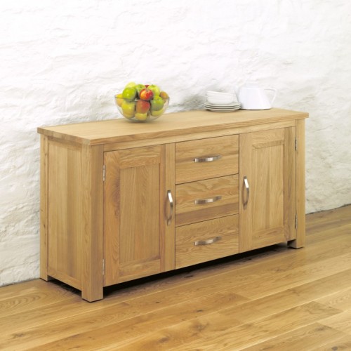 Aston Oak Large Sideboard