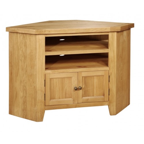 Elegance Oak Corner TV Unit