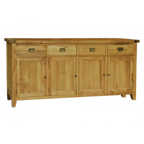 Provence Oak Four Drawer four door Buffet only