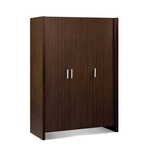 Havana 3 Door Wardrobe Flat Pack Only Wenge Finish