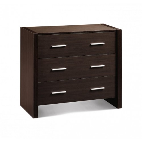 Havana 3 Drawer Chest Wenge Finish