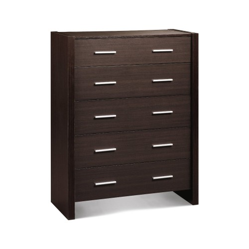 Havana 5 Drawer Chest Wenge Finish