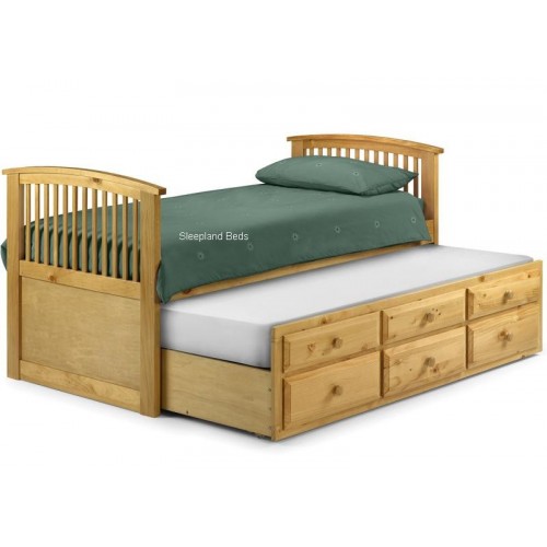 Hornblower Bed Antique Pine Finish