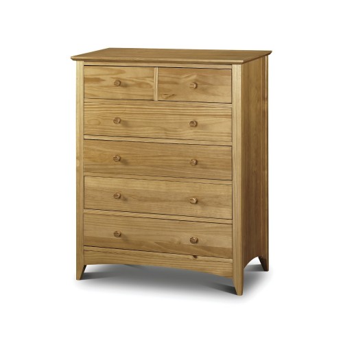 Kendal 4 Plus 2 Drawer Chest Solid Pine