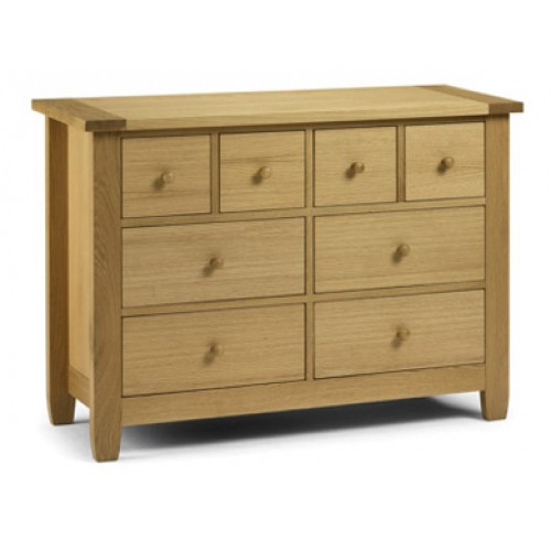 Lyndhurst 8 Drawer Dresser American White Oak