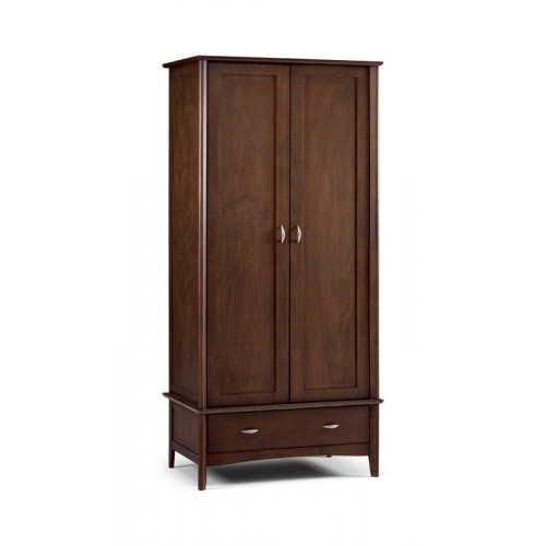 Minuet 2 Door Wardrobe All Hanging Wenge Finish