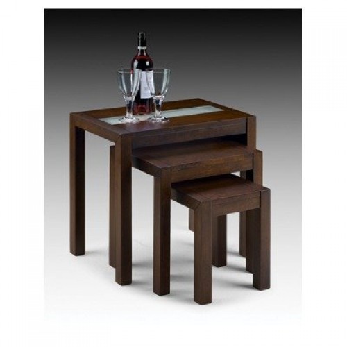 Santiago Nest of Tables Wenge Finish