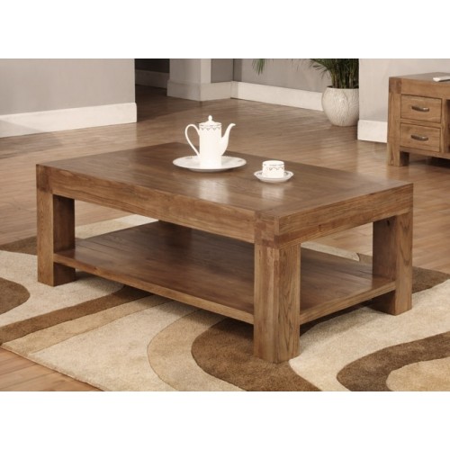 Coffee Table 1200 x 700 Rustic Oak