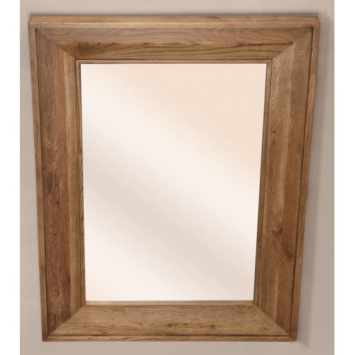 Large Rectangular Mirror (1500x1060) Rustic Oak