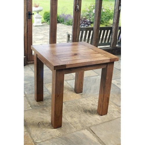 Square Dining Table (80cm x 80cm) Rustic Oak