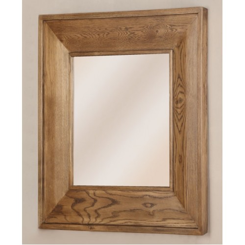Square Mirror (900x900mm) Rustic Oak