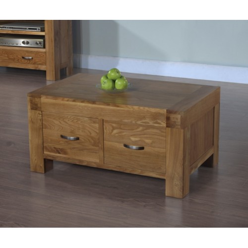 2 Drawer Coffee Table Satana Blonde