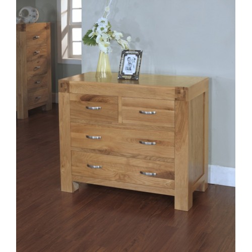 2 over 2 Chest of Drawers Satana Blonde