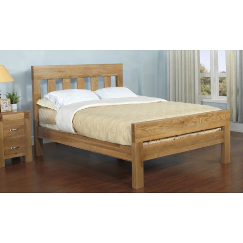 Double 4ft6 inch Bed Satana Blonde