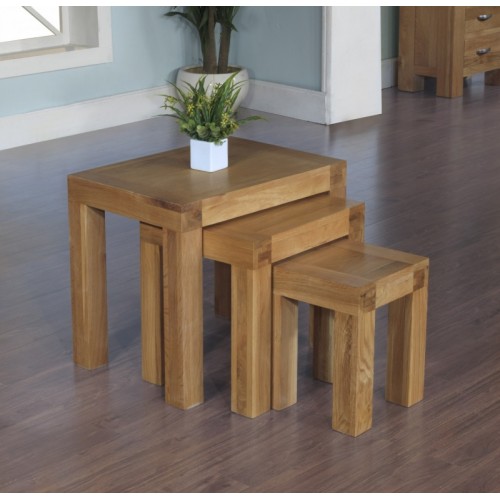 Nest of 3 tables Satana Blonde