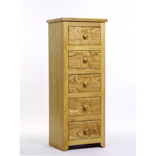 5 Drawer Narrow Chest Hamilton 