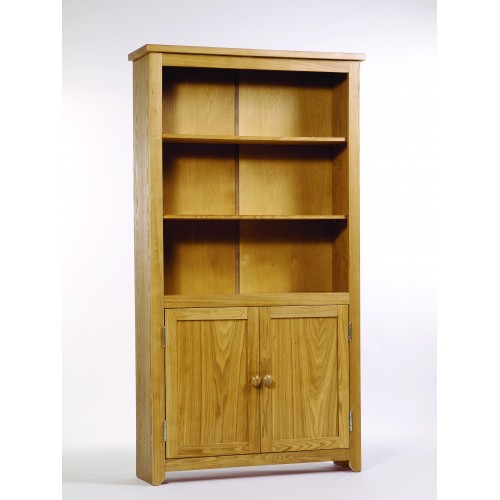 Tall Bookcase With Doors Hamilton 