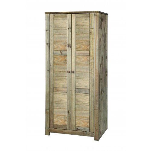 2 door wardrobe  Hacienda Waxed Pine