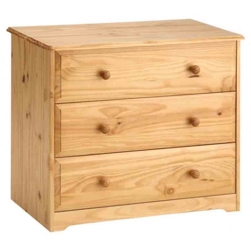 3 drawer chest Balmoral Honey Pine 