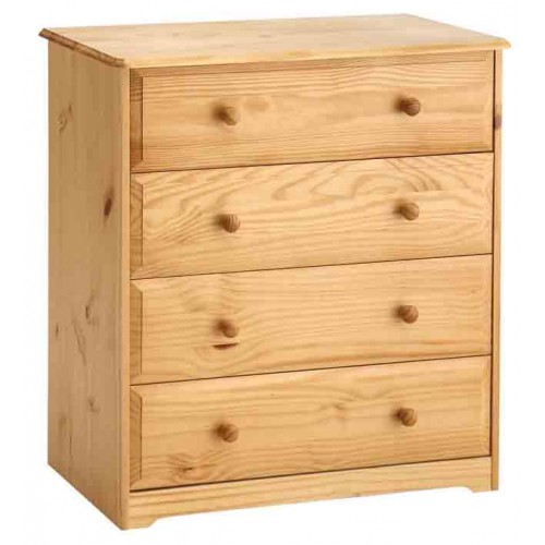 4 drawer chest Balmoral Honey Pine 