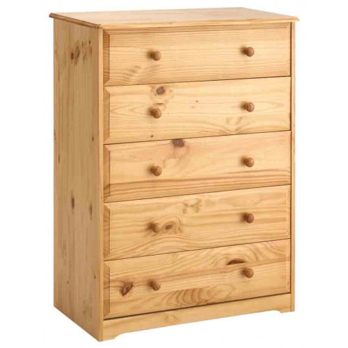 5 drawer chest Balmoral Honey Pine 