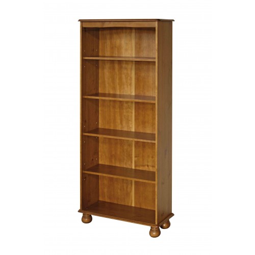5 shelf bookcase  Dovedale Antique Pine