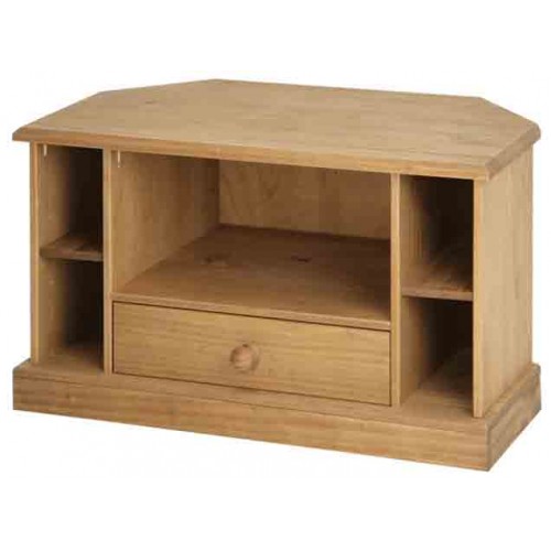 corner TV cabinet Cotswold Solid Wood