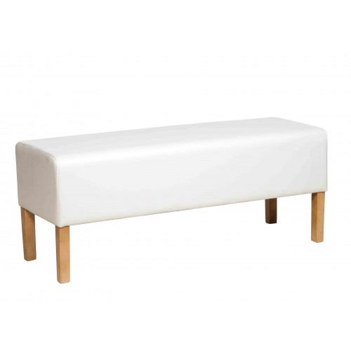 Bedseat In Cream Faux Leather Milano