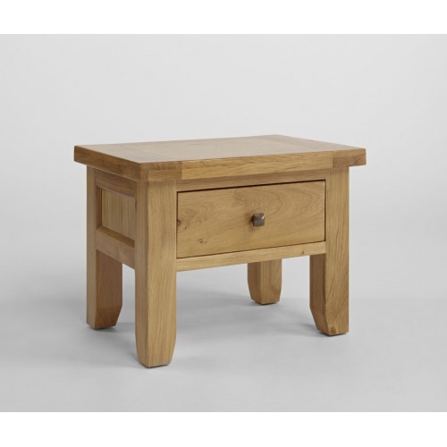 Devon Oak 1 Drawer Lamp Table