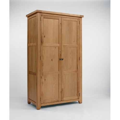 Devon Oak Full Hanging Wardrobe