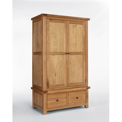 Devon Oak Gents Wardrobe