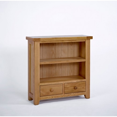 Devon Oak Low Bookcase