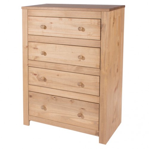 4 drawer chest Hacienda Waxed Pine