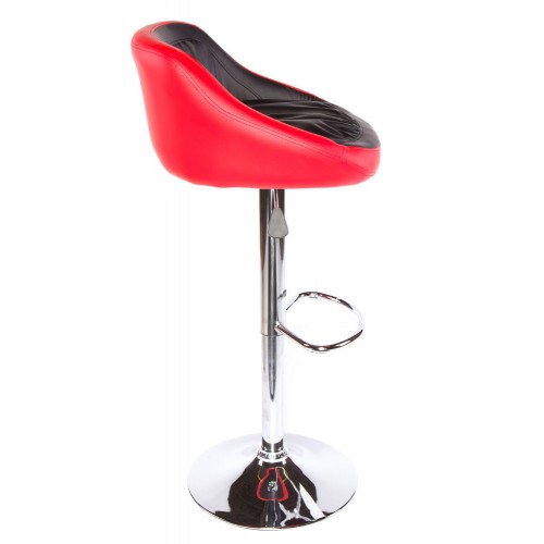 Bar Stool Model 5 Red (Sold in Pairs)