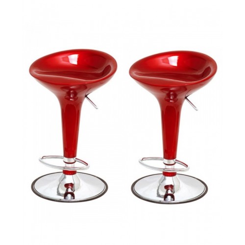 Bar Stool Model 2 Red (Sold in Pairs)
