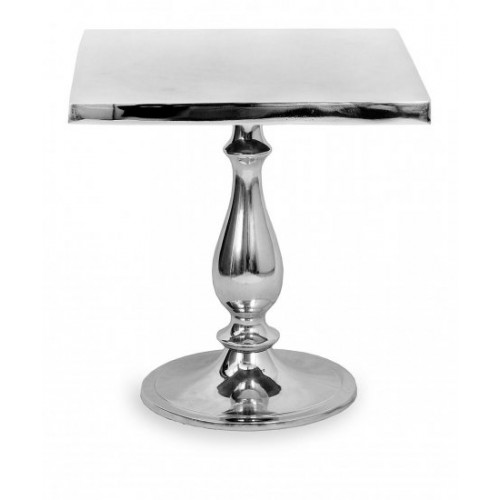 Aluminium Polished Table 15.5 inches Model A-6630