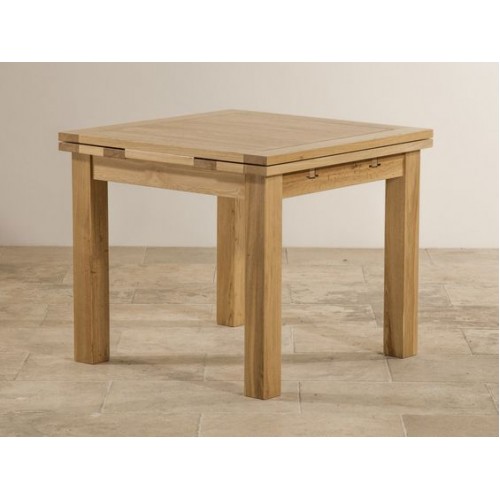 Acorn Solid Oak Extending Table Small