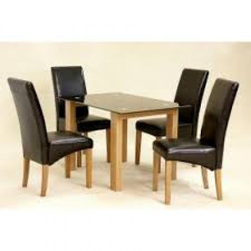 Adina Black Dining Table Small Adina Black Dining Table Small
