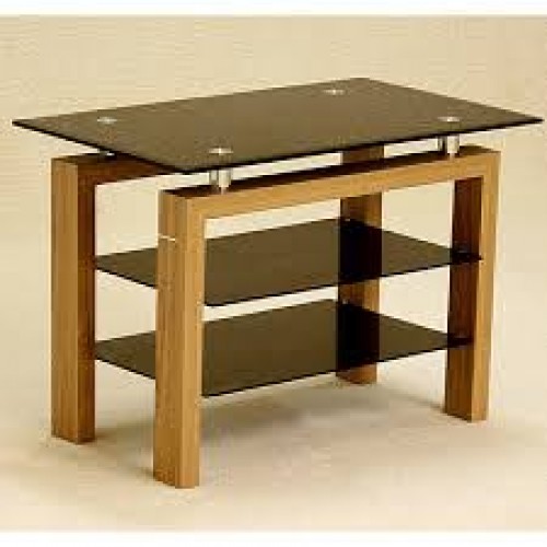 Adina Black TV Bench