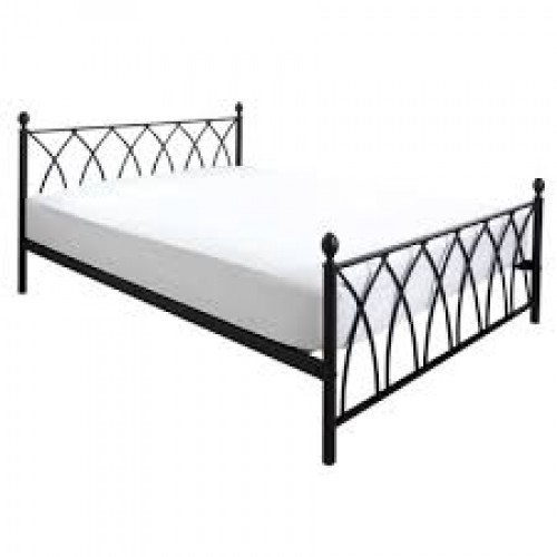 Alamo Double Bed Black