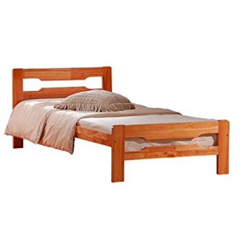 Amelia Solid Wood Single Bed Natural