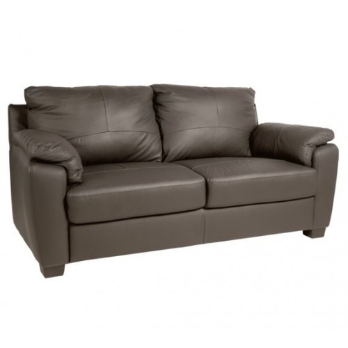Amy Sofa Bonded Leather 2 Seater Chocolate