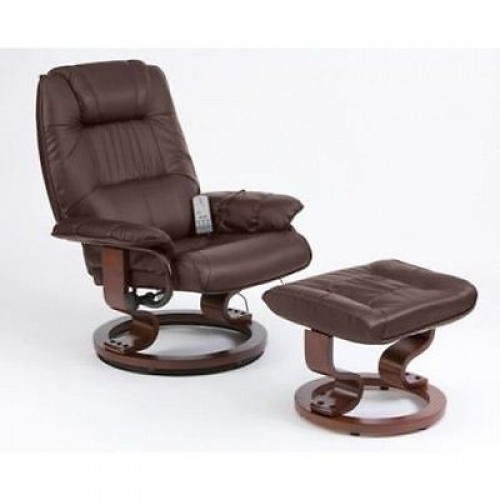 Aston Reclining Massager Brown