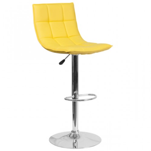 Bar Stool Model 8 Yellow (Sold in Pairs)