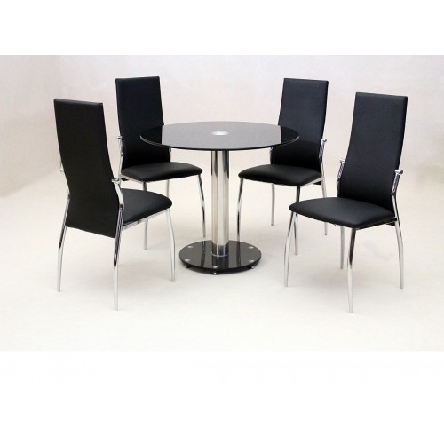 Alonza Black Dining Table