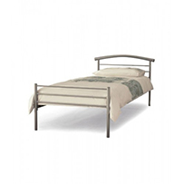 Brenington Single Bed Silver